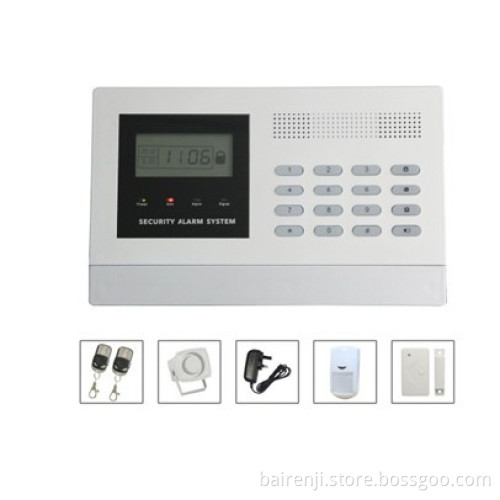 LCD Ultra-Thin GSM Alarm System Detector